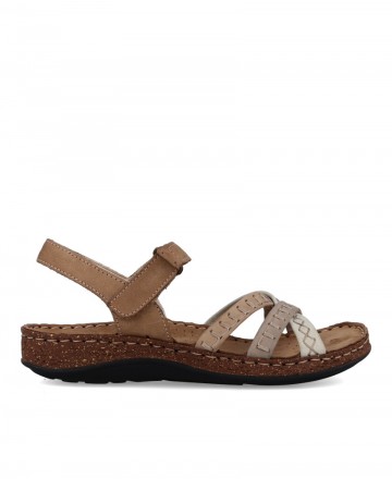 Sandalia de tiras de mujer Walk & Fly  3861 40941