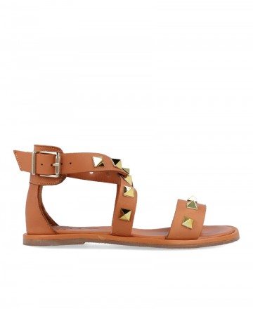 Flat gladiator sandal W&F 42-310-15