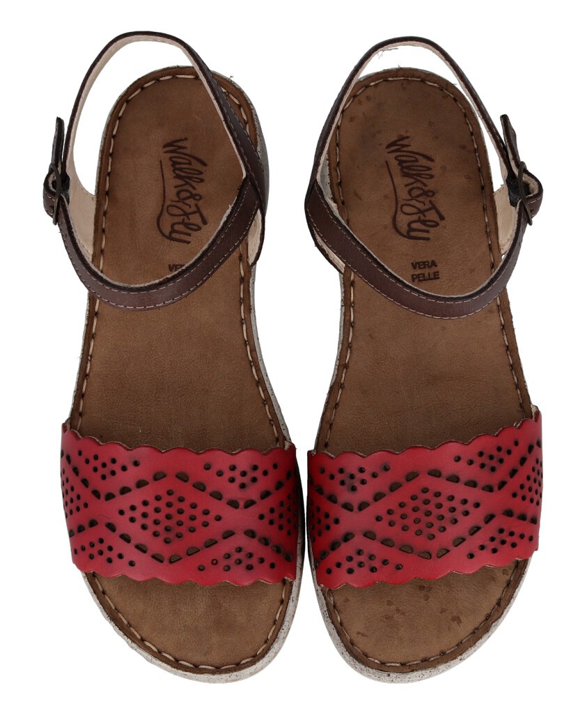 Walk & fly leather sandal 9371 40913