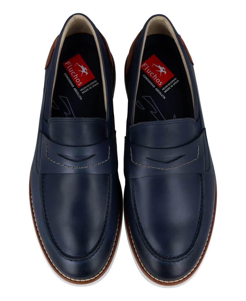 Fluchos F1980 men's leather moccasins