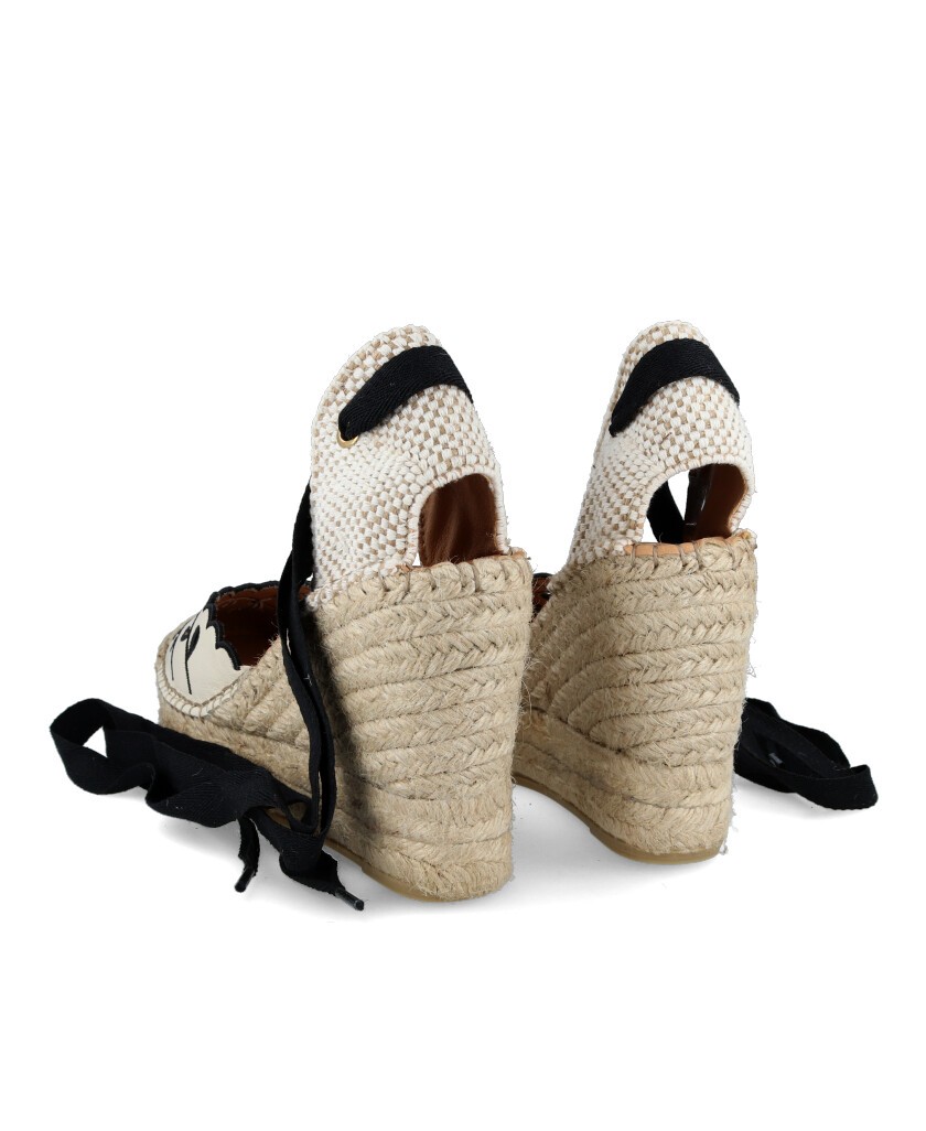 Fabiolas D405945 embroidered espadrille