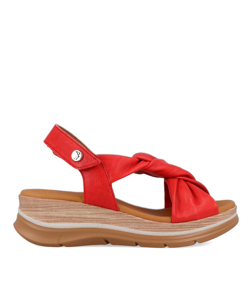Sandalias con velcro Paula Urban 24-335