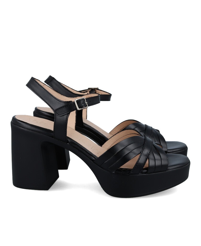 Sandalia plataforma Wonders L1401