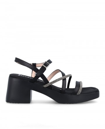 Wonders D1014 mid heel sandals