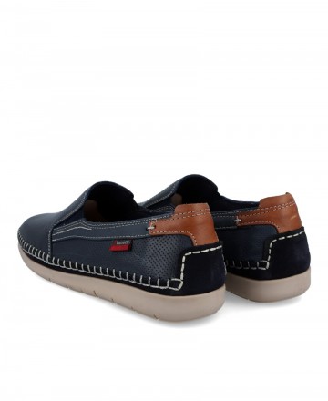 Luisetti 29505 NC die-cut moccasins