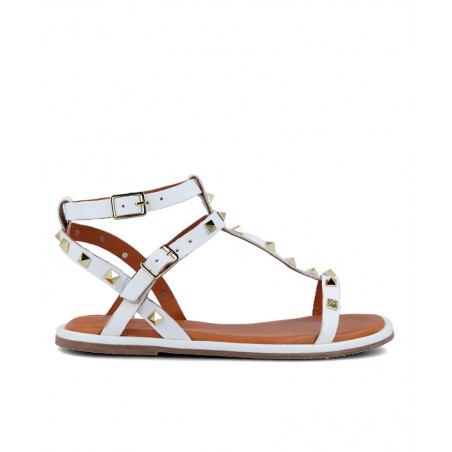 h2Sandalias romanas de piel WF 610717 h2 pstrongSandalias romanas de piel WF 610717 strong para mujer en blanco Caracteristicas