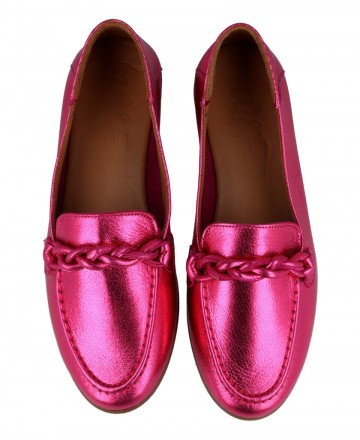 h2Mocasines con eslabon WF 35 48 722 h2 pstrongMocasines con eslabon WF 35 48 722 strong para mujer en color rosa fucsia Caract