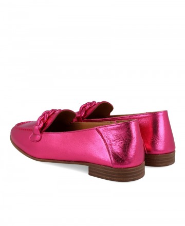 h2Mocasines con eslabon WF 35 48 722 h2 pstrongMocasines con eslabon WF 35 48 722 strong para mujer en color rosa fucsia Caract