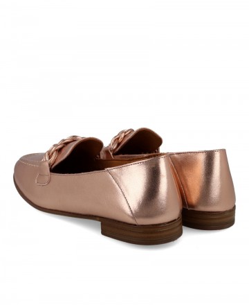 h2Mocasines metalizados WF 35 48 722 h2 pstrongMocasines metalizados WF 35 48 722 strong para mujer en color bronce Caracterist