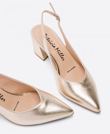 Patricia Miller 5532 metallic pumps