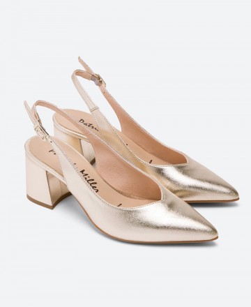 Patricia Miller 5532 metallic pumps