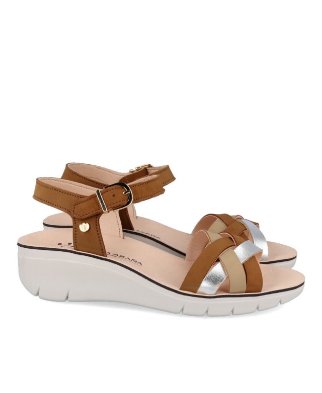 Sandalias de tiras de piel Luisetti LA25421BI