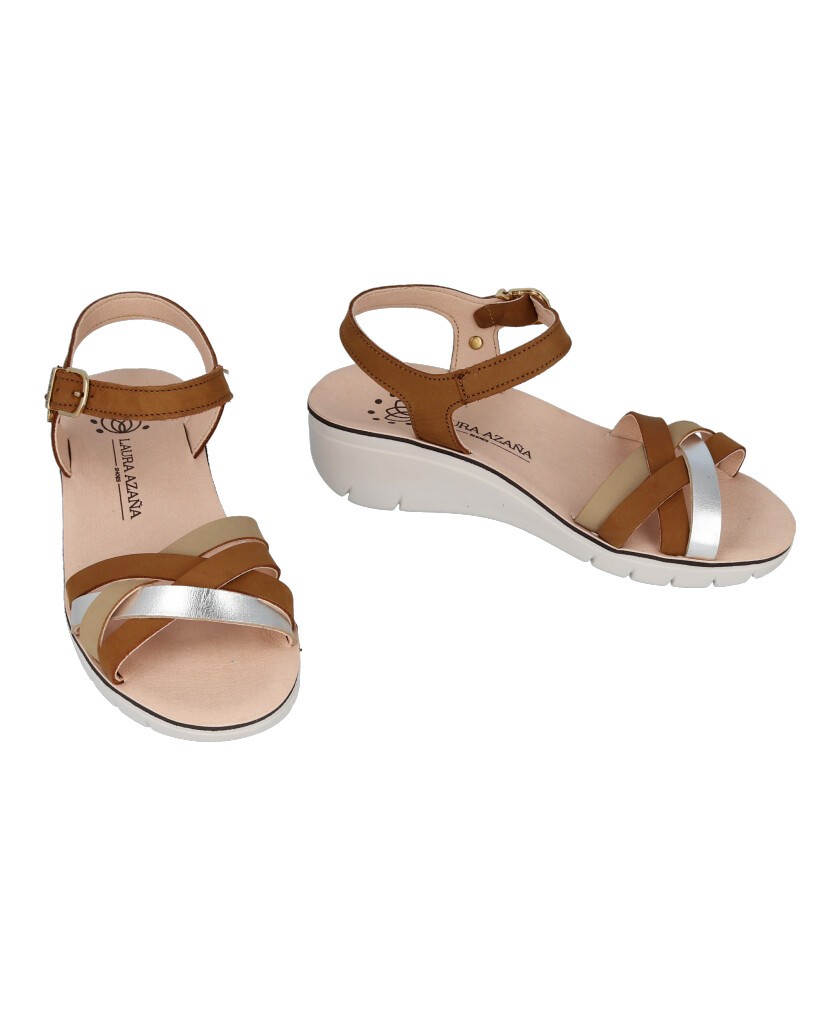 Luisetti LA25421BI leather strappy sandals