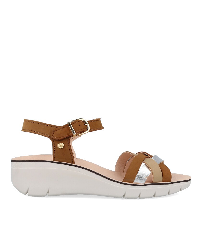 Luisetti LA25421BI leather strappy sandals