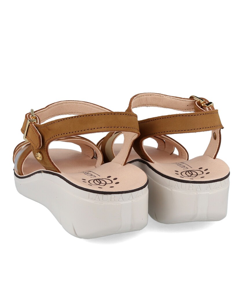 Sandalias de tiras de piel Luisetti LA25421BI