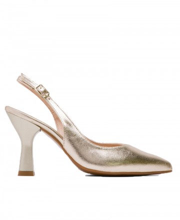 Zapato de salón metalizado Patricia Miller 5529