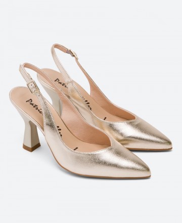 Patricia Miller 5529 metallic pumps