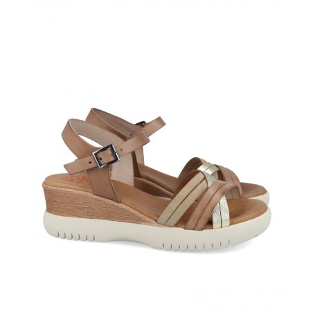 Porronet 3025 low wedge sandals