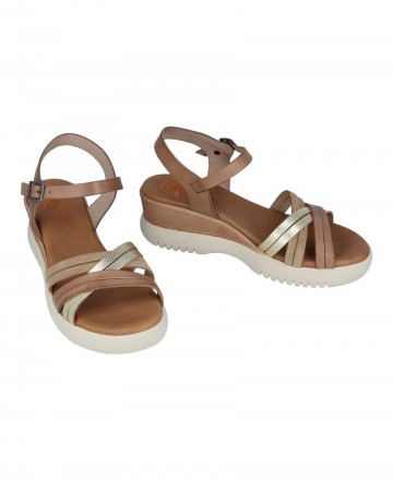 Porronet 3025 low wedge sandals