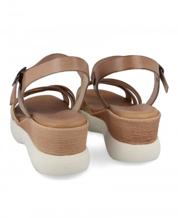 Porronet 3025 low wedge sandals