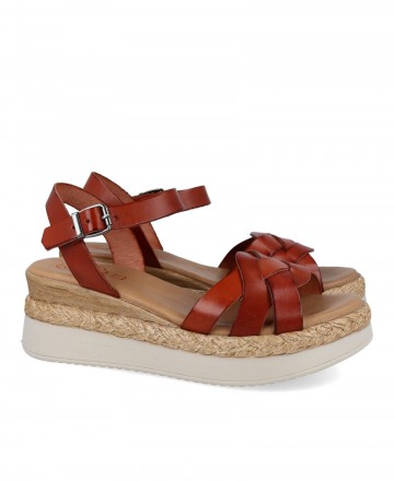Comfortable wedge sandals Porronet 3032