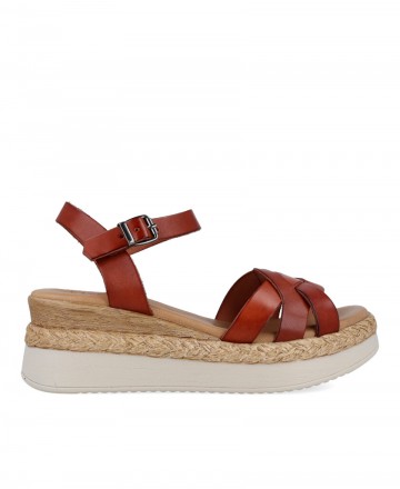 Comfortable wedge sandals Porronet 3032