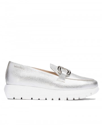 Mocasines metalizados Wonders Sidney A2462