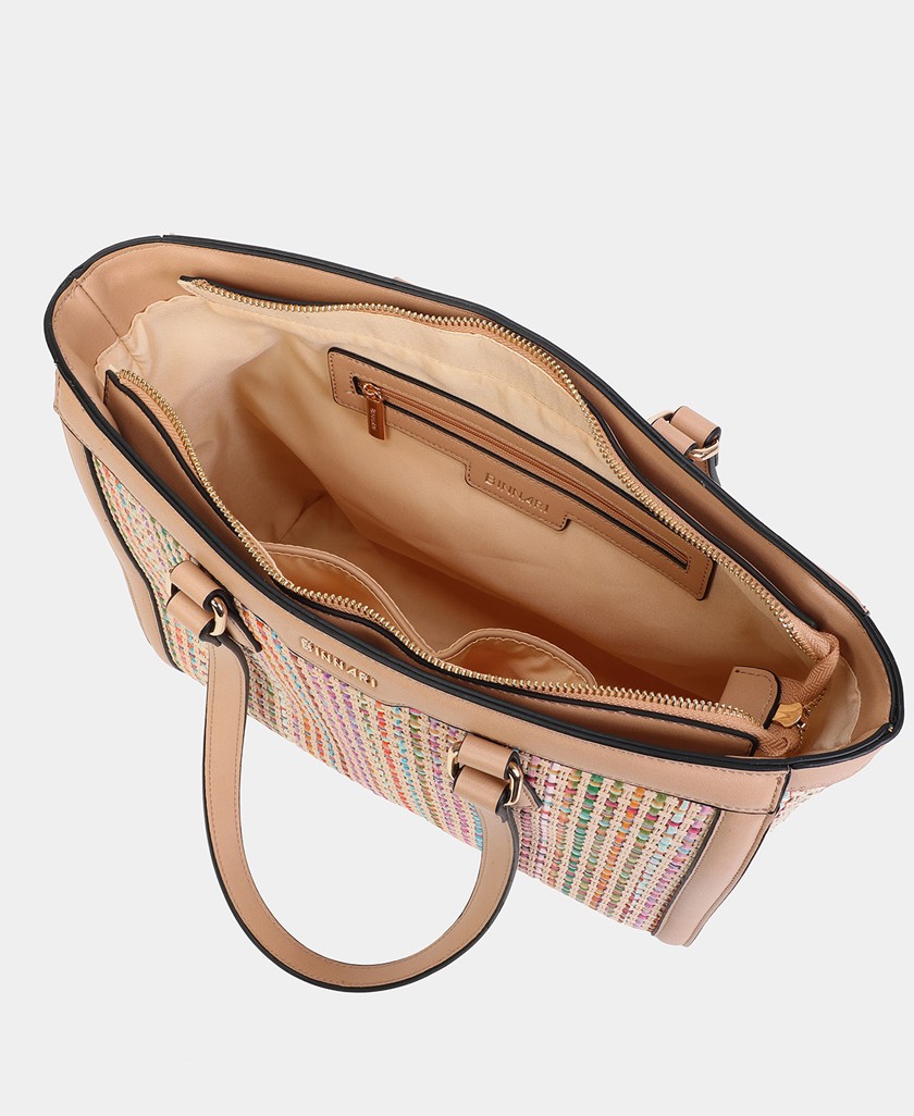 Bolso shopper rafia Binnari Cala 19970