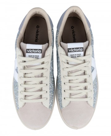 Victoria Berlin glitter flat sneakers 1126195