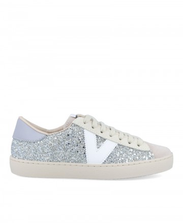 Victoria Berlin glitter flat sneakers 1126195