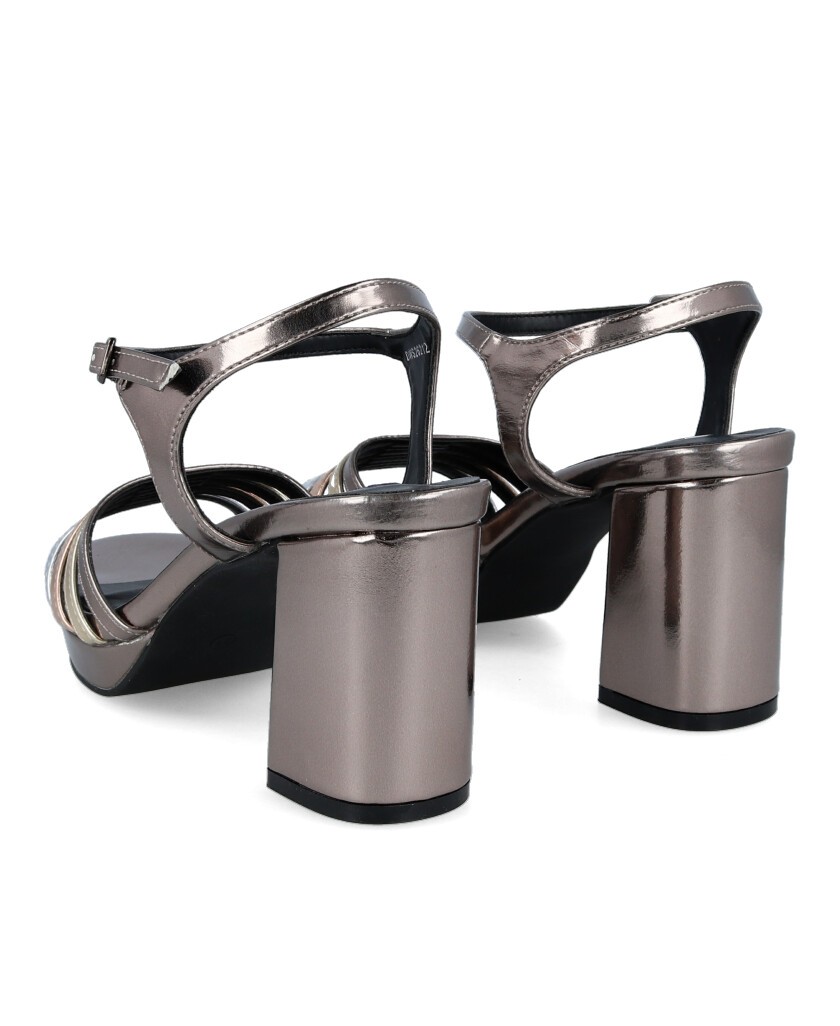 D'Angela silver heeled sandals DWS26212