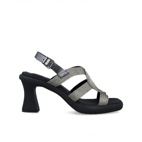 Porronet 3072 women's geometric heeled sandals