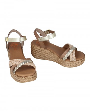 Porronet 3040 sandal with braided straps