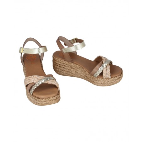 Porronet 3040 sandal with braided straps