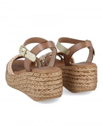 Porronet 3040 sandal with braided straps