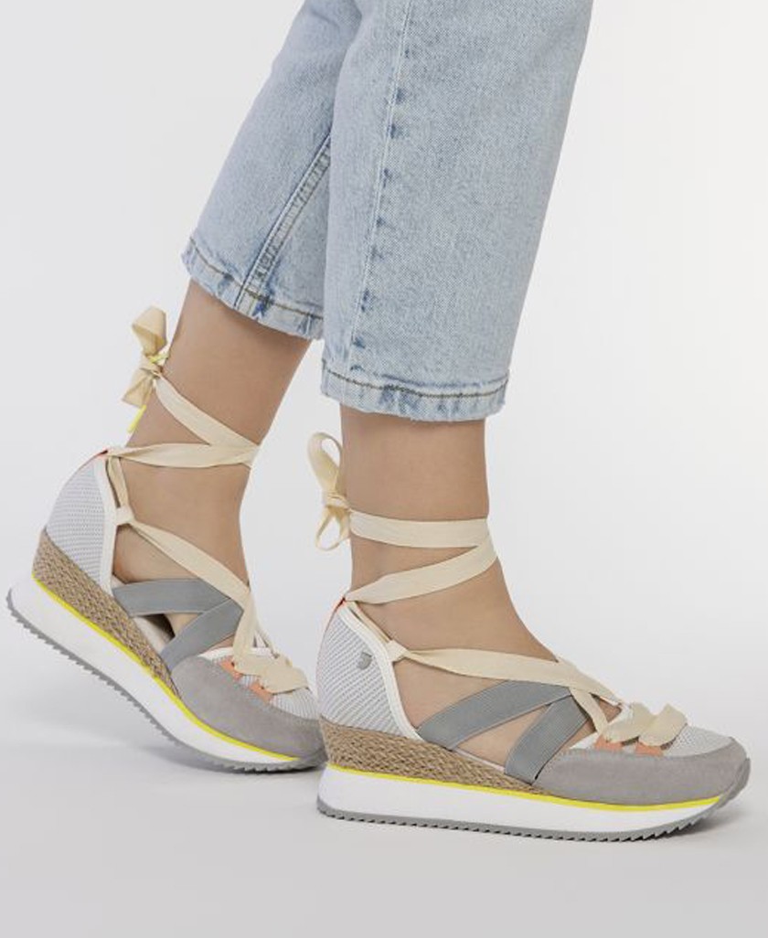 Gioseppo 72192-P espadrilles for women in grey