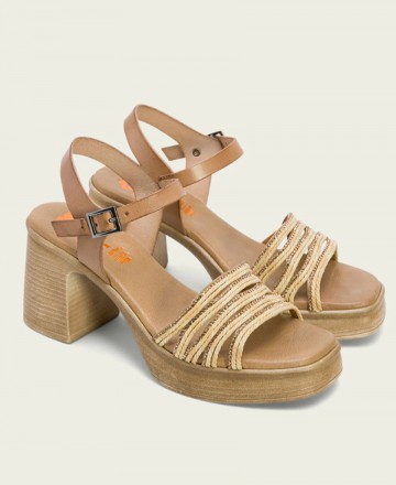 Porronet 3055 women's block heel sandals