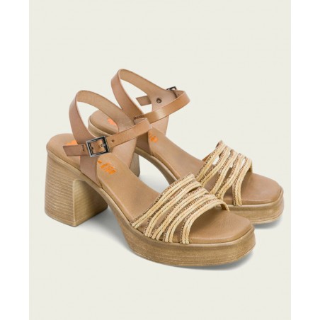 Porronet 3055 women's block heel sandals