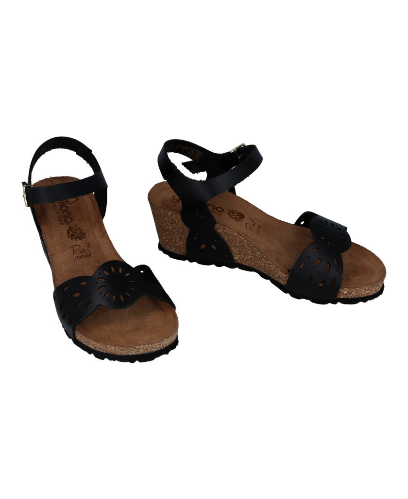 Sandalias de cuña ligera Yokono Cadiz 304