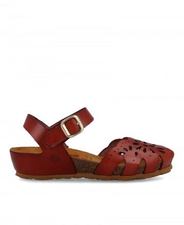 Yokono Monaco 047 low wedge sandals