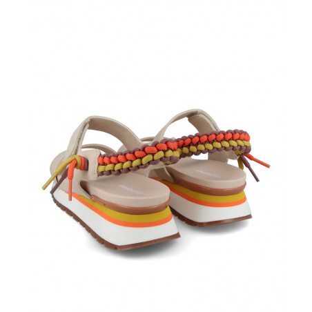 Gioseppo 71082-P lightweight wedge sandals