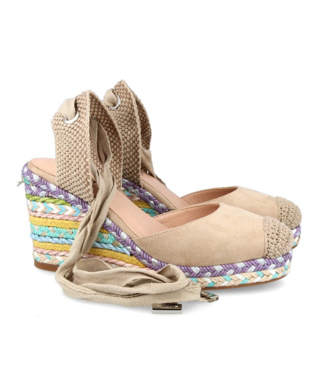 Multicoloured espadrilles Alma en Pena 2138