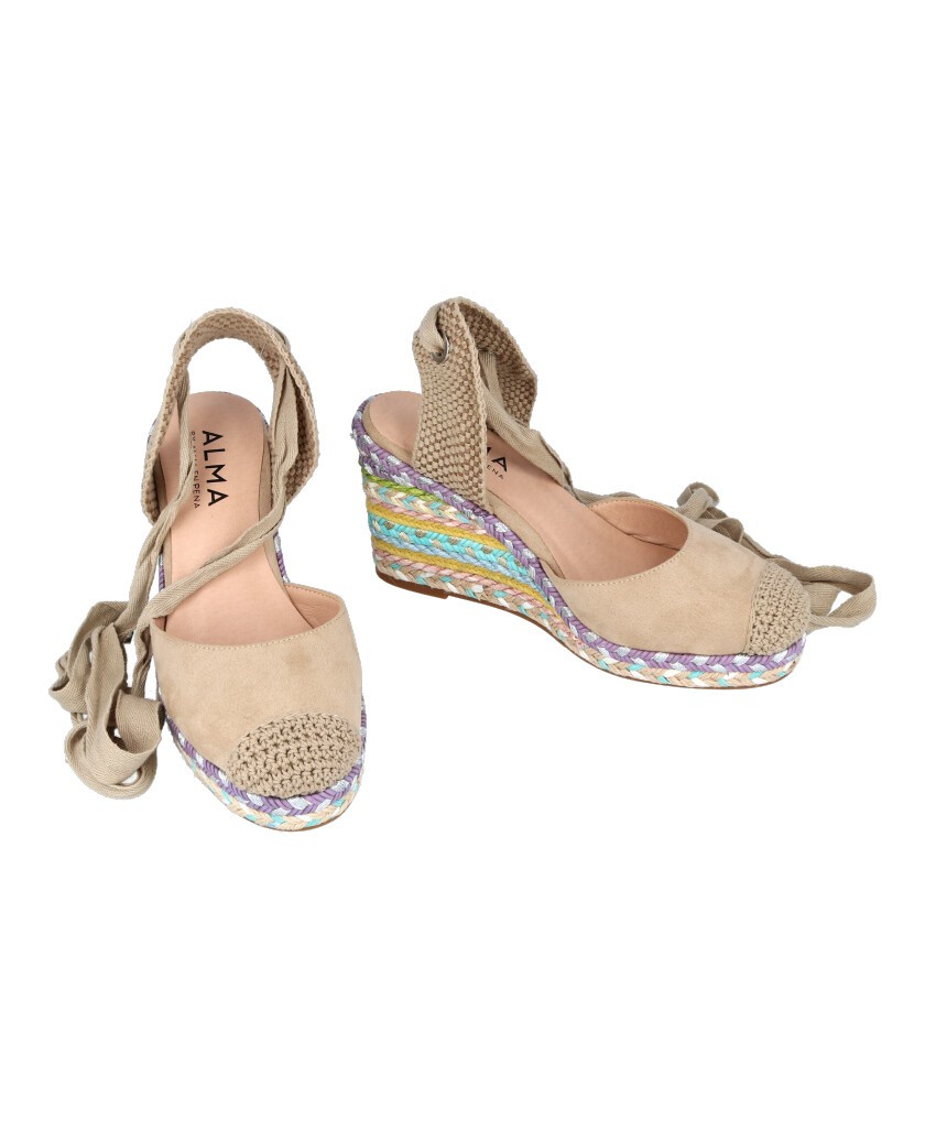 Multicoloured espadrilles Alma en Pena 2138