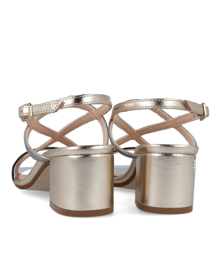 Patricia Miller 5544 metallic comfort sandals