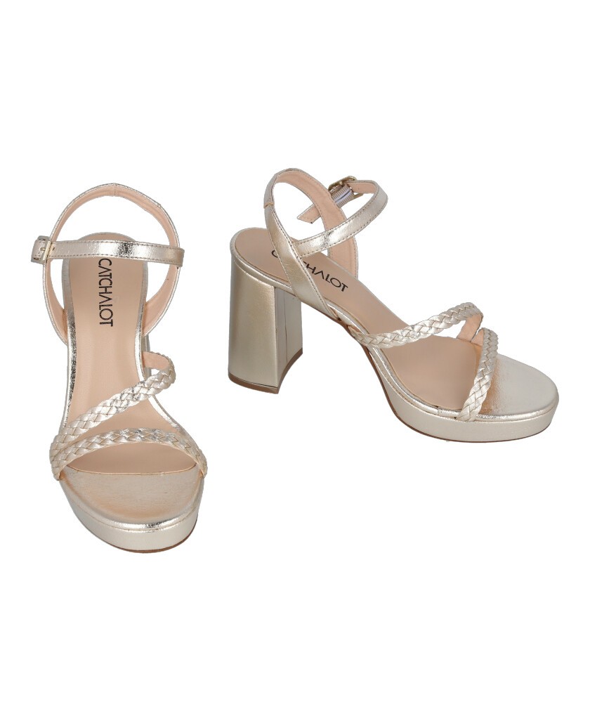 Sandalias con tacón ancho Patricia Miller 6281