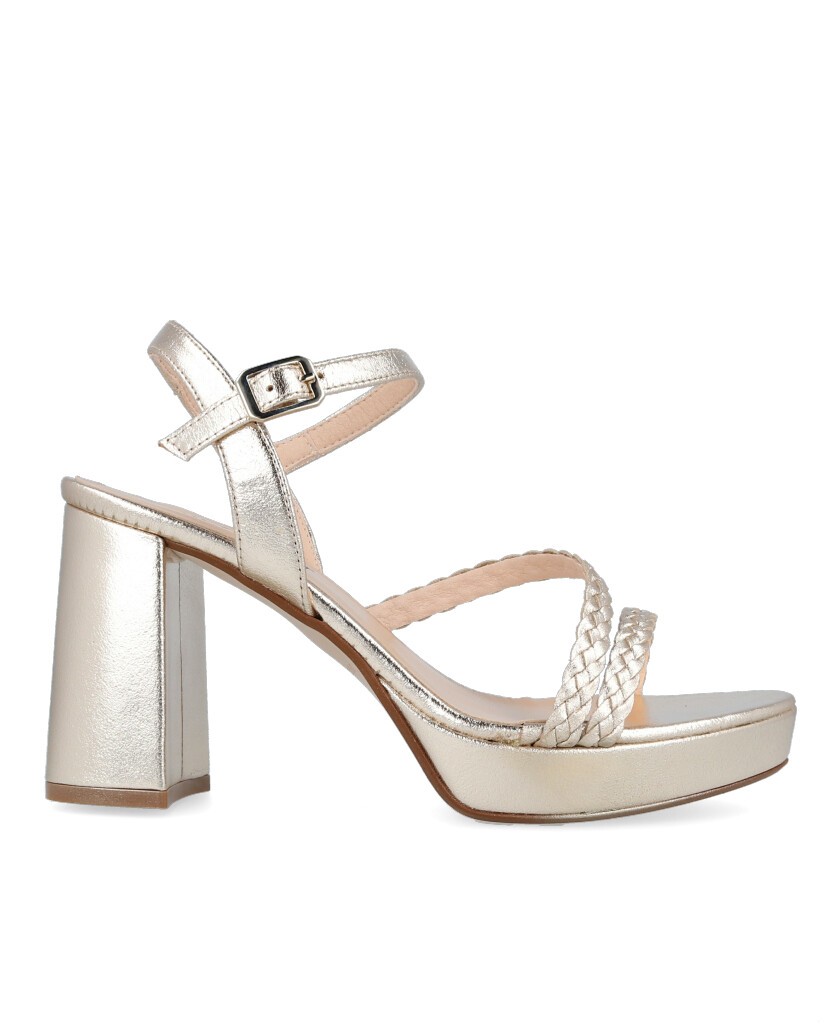 Sandalias con tacón ancho Patricia Miller 6281