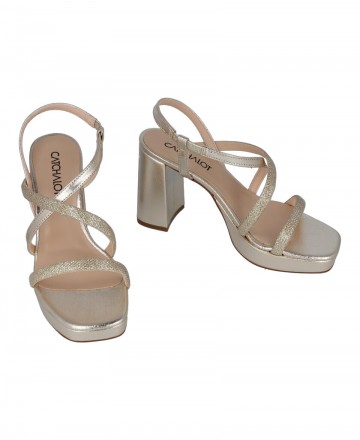 Patricia Miller 6261 metallic sandals