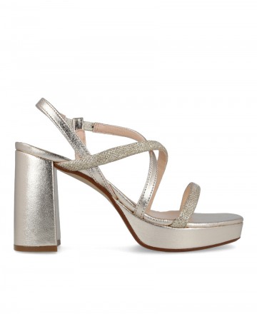 Patricia Miller 6261 metallic sandals