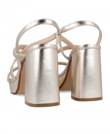 Patricia Miller 6261 metallic sandals