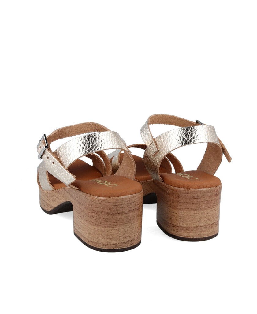Catchalot 5381 metallic leather sandals